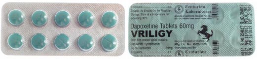 Vriligy 60 дапоксетин Vriligy 60 дапоксетин